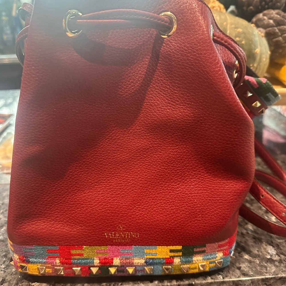 Authentic Valentino Garvani bag Red